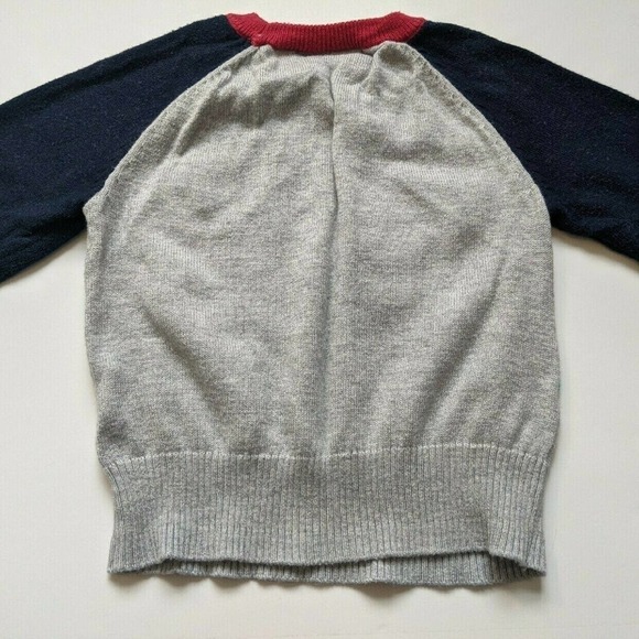 Dinosaur Santa 12-18 Months Sweater Intarsia Knit - Picture 2 of 2